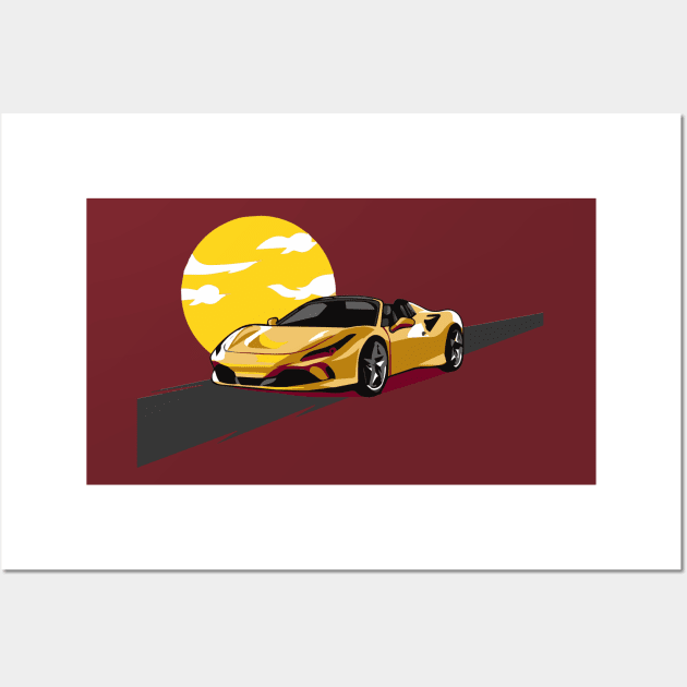 Luxury Sports Car Wall Art by Right-Fit27